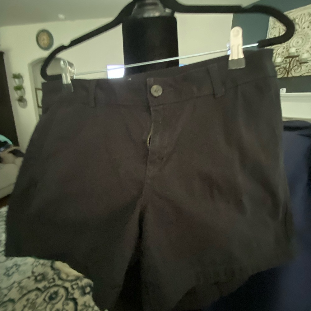Black shorts size 10